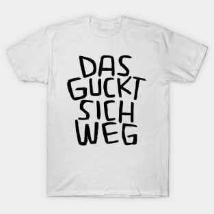 Das guckt sich weg, Lustiger Handwerker Spruch T-Shirt